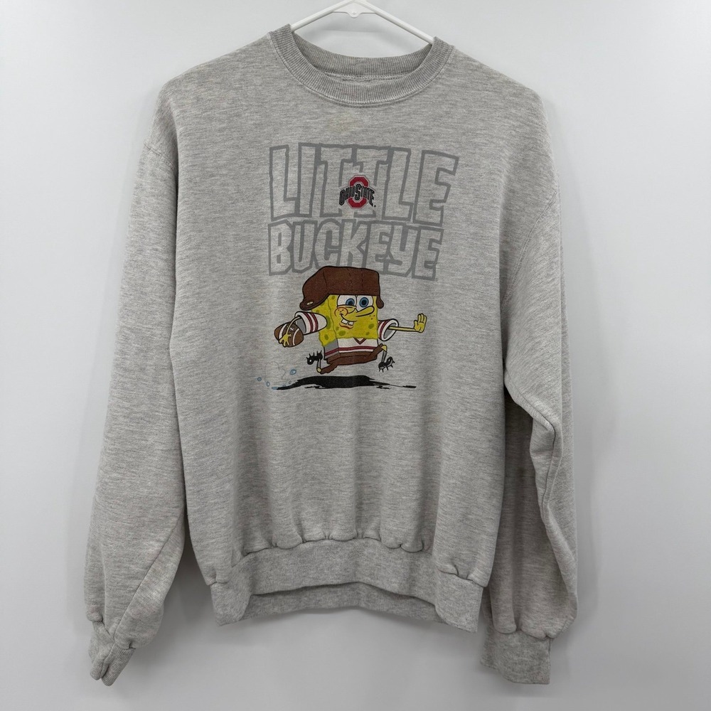 Kids SpongeBob Ohio state buckeyes sweatshirt